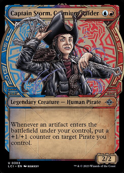 Captain Storm, Cosmium Raider - The Lost Caverns of Ixalan - Showcase