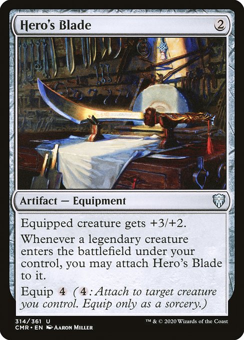 Hero's Blade - Commander Legends