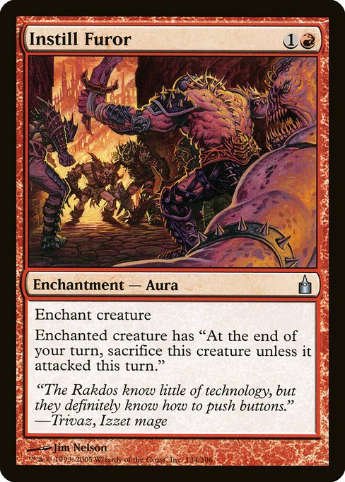 Instill Furor - Ravnica: City of Guilds