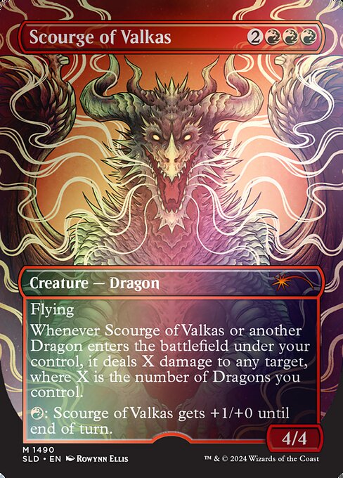 Scourge of Valkas - Secret Lair Drop - Promo Foil