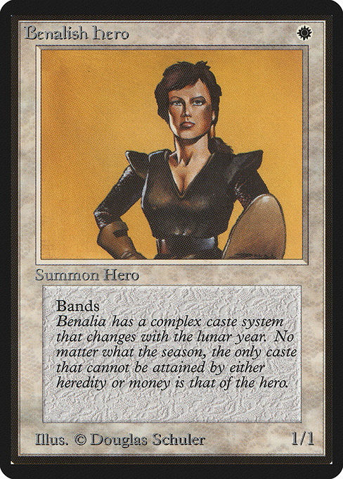 Benalish Hero - Limited Edition Beta