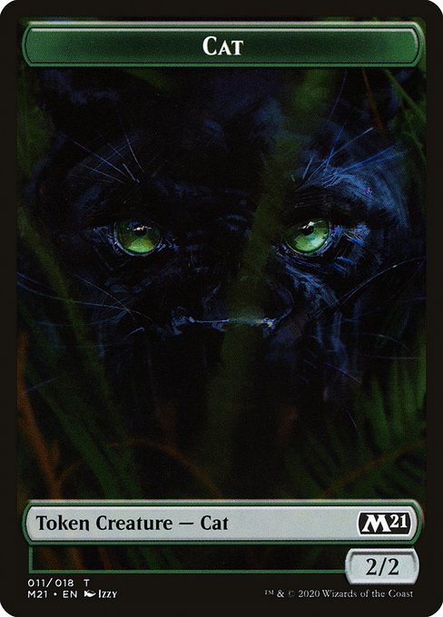 Cat - Core Set 2021 Tokens