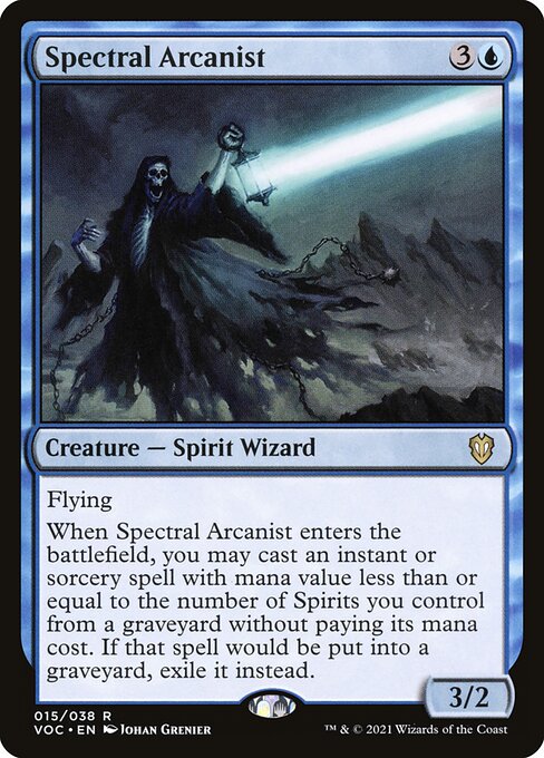 Spectral Arcanist - Crimson Vow Commander