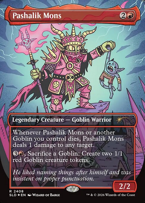 Pashalik Mons - Secret Lair Drop - Borderless
