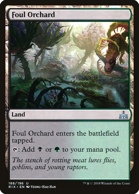 Foul Orchard - Rivals of Ixalan