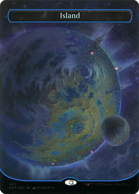 Island - Unfinity - Galaxy Foil