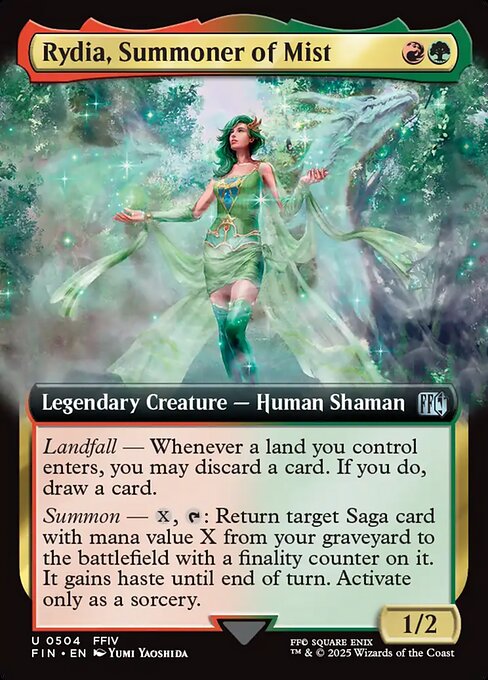 Rydia, Summoner of Mist - Final Fantasy - Extended Art