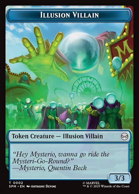 Illusion Villain - Marvel's Spider-Man Tokens