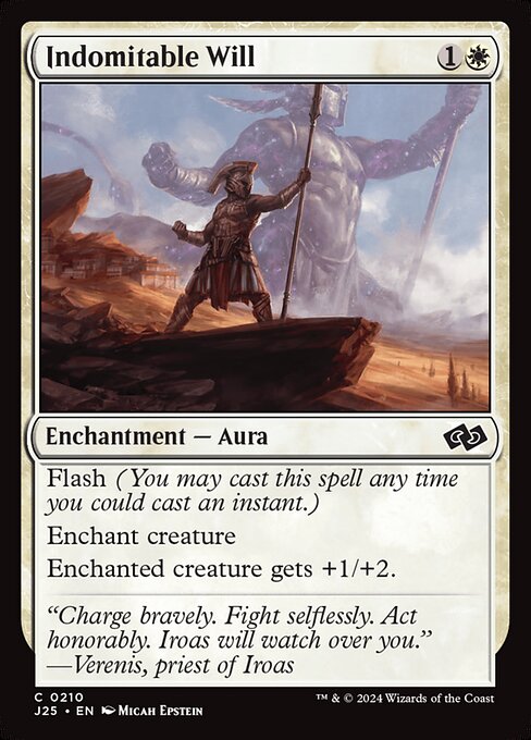 Indomitable Will - Foundations Jumpstart