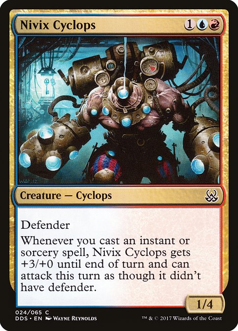 Nivix Cyclops - Duel Decks: Mind vs. Might