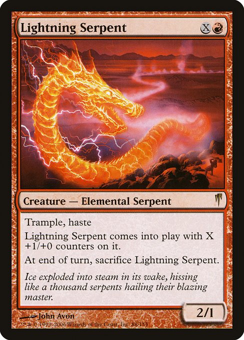 Lightning Serpent - Coldsnap