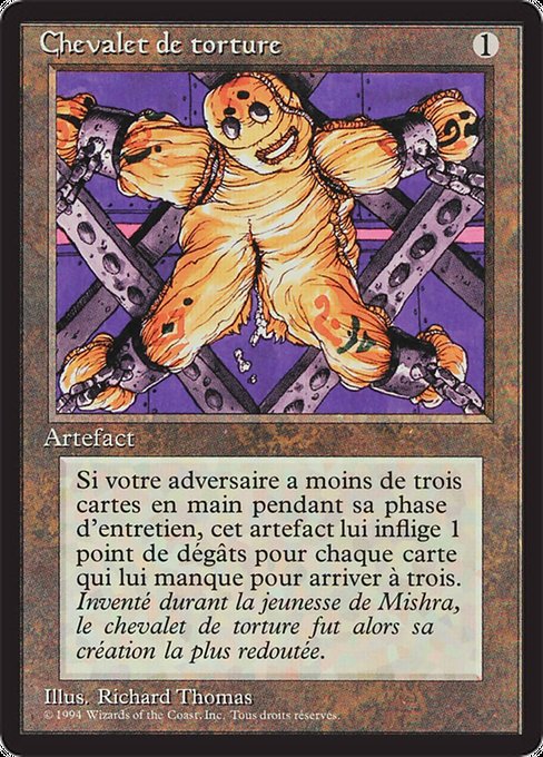 Chevalet de torture (The Rack) - Foreign Black Border