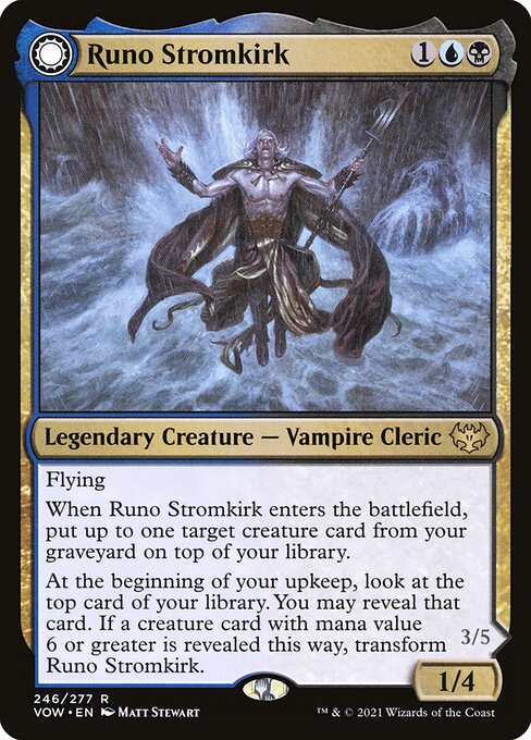 Runo Stromkirk // Krothuss, Lord of the Deep - Innistrad: Crimson Vow