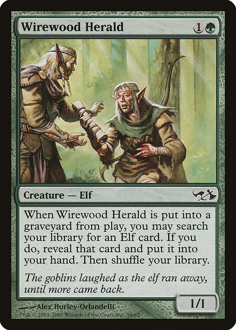 Wirewood Herald - Duel Decks: Elves vs. Goblins