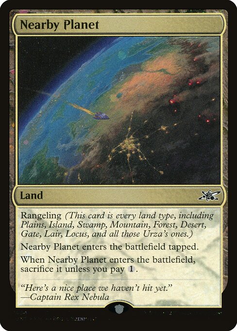 Nearby Planet - Unfinity - Galaxy Foil