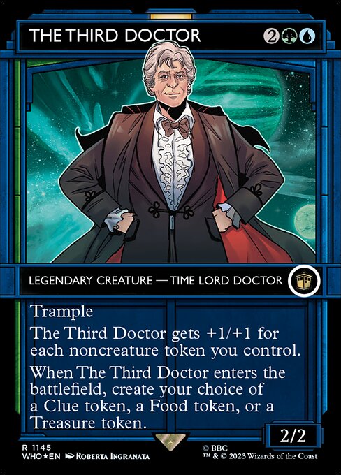 The Third Doctor - Doctor Who - Surge Foil