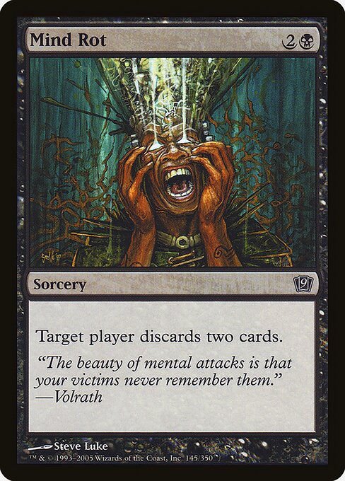 Mind Rot - Ninth Edition - Promo Foil