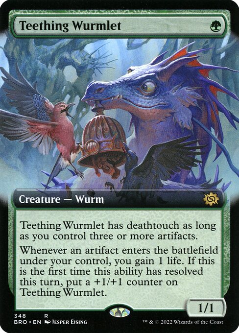 Teething Wurmlet - The Brothers' War