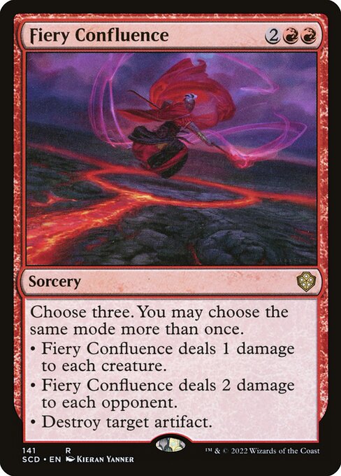 Fiery Confluence - Starter Commander Decks