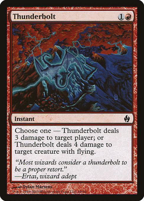 Thunderbolt - Premium Deck Series: Fire and Lightning