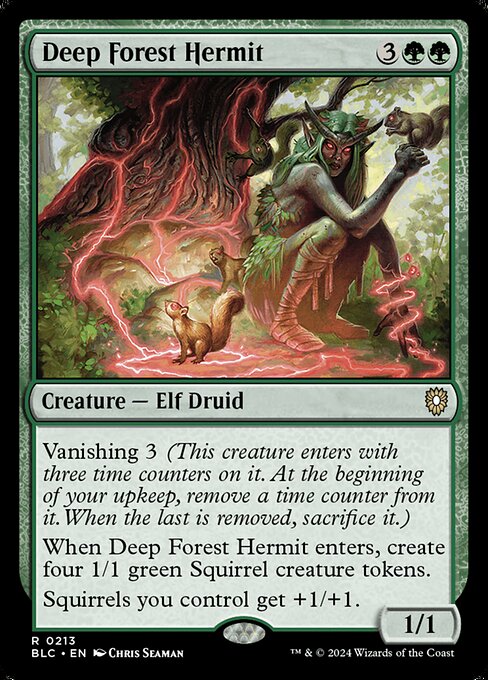 Deep Forest Hermit - Bloomburrow Commander