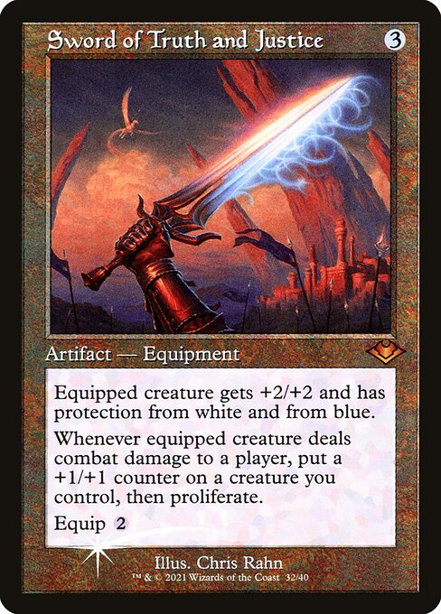 Sword of Truth and Justice - Modern Horizons 1 Timeshifts - Promo Foil
