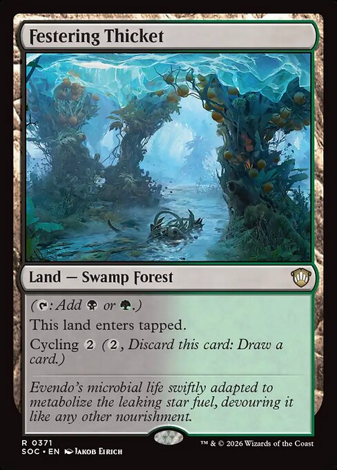 Festering Thicket - Secrets of Strixhaven Commander