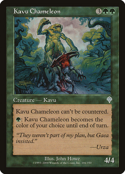 Kavu Chameleon - Invasion