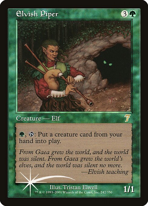 Elvish Piper - Seventh Edition