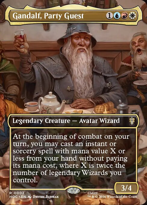 Gandalf, Party Guest - The Hobbit Eternal