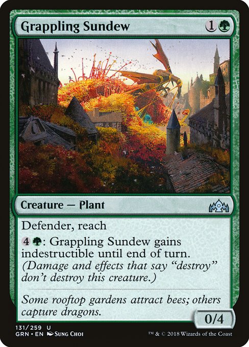 Grappling Sundew - Guilds of Ravnica
