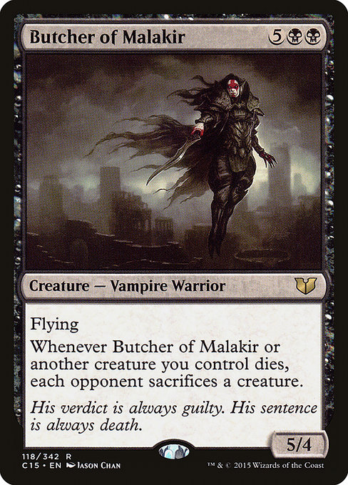 Butcher of Malakir - Commander 2015