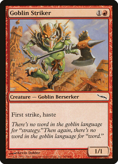 Goblin Striker - Mirrodin