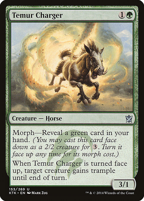 Temur Charger - Khans of Tarkir