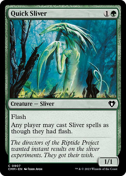 Quick Sliver - Commander Masters