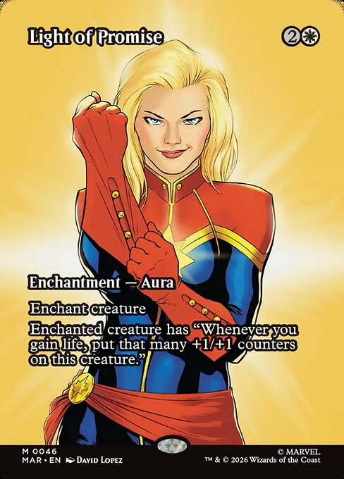 Light of Promise - Marvel Universe - Borderless