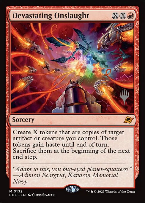 Devastating Onslaught - Edge of Eternities Promos