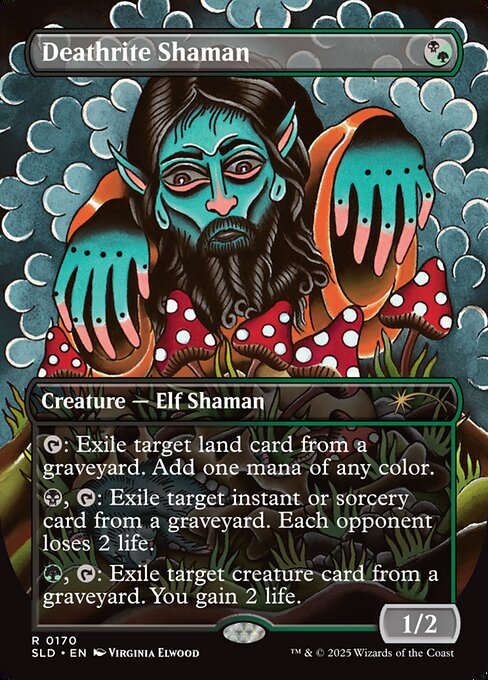 Deathrite Shaman - Secret Lair Drop - Borderless