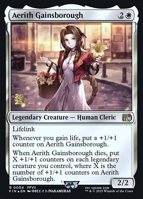 Aerith Gainsborough - Final Fantasy Promos