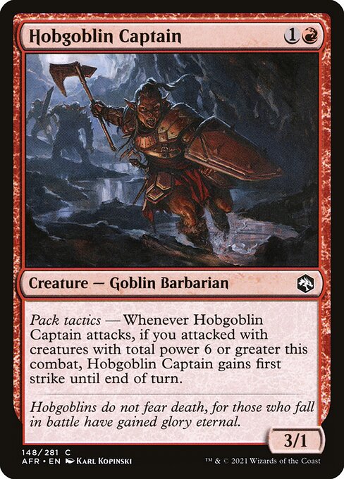 Hobgoblin Captain - Adventures in the Forgotten Realms