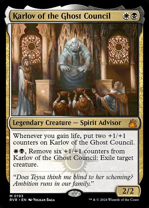 Karlov of the Ghost Council - Ravnica Remastered