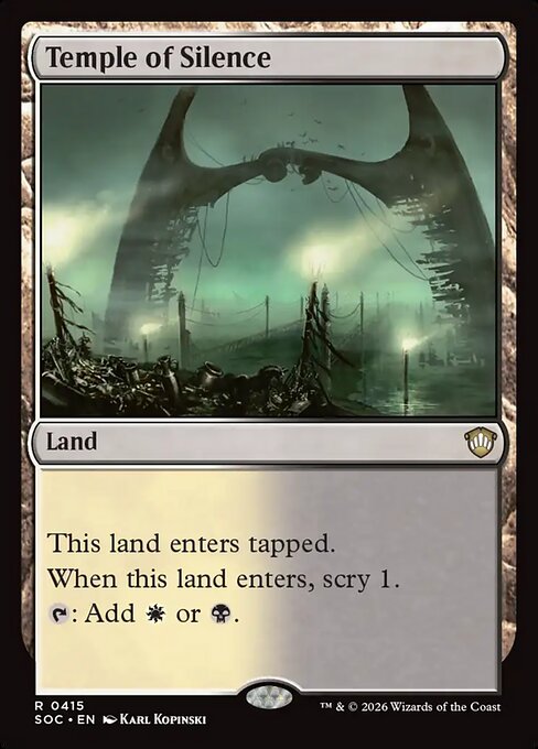 Temple of Silence - Secrets of Strixhaven Commander
