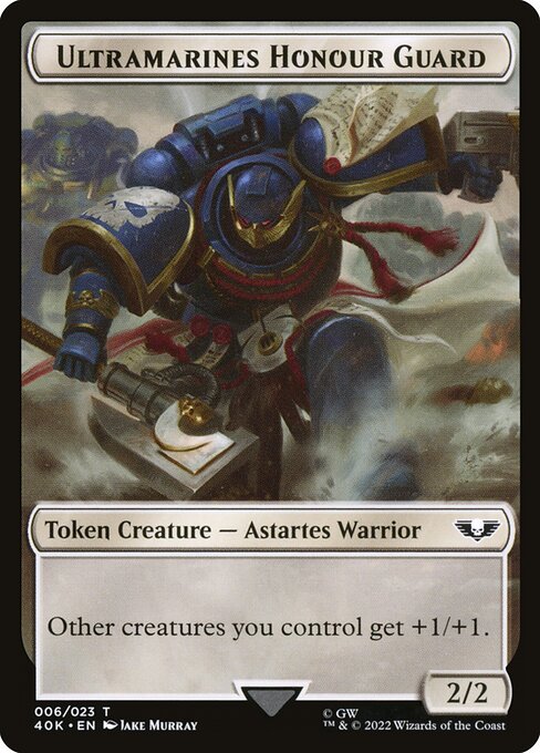 Ultramarines Honour Guard - Warhammer 40,000 Commander Tokens