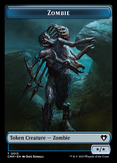 Zombie - Commander Masters Tokens