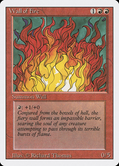 Wall of Fire - Revised Edition