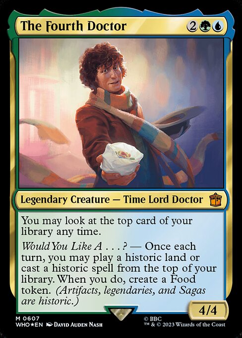 The Fourth Doctor - Doctor Who - Surge Foil