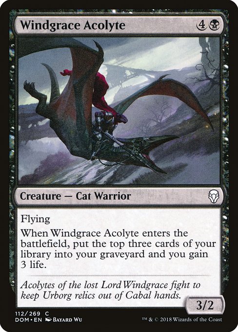 Windgrace Acolyte - Dominaria