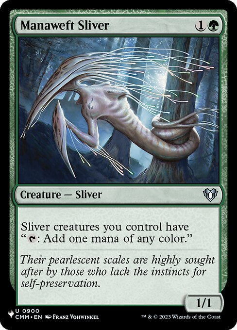 Manaweft Sliver - The List