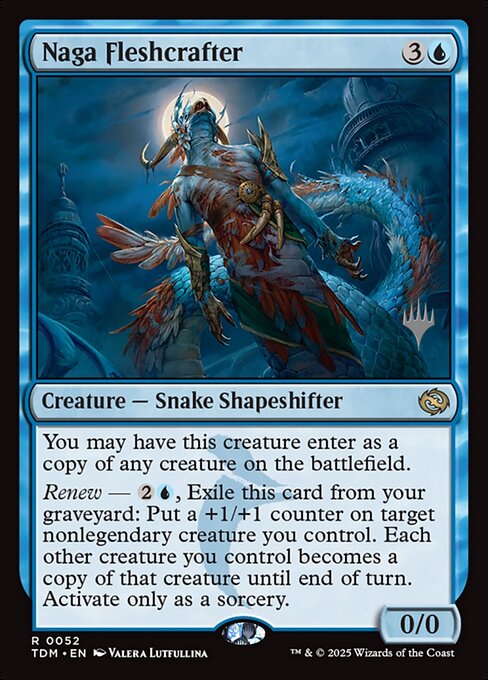 Naga Fleshcrafter - Tarkir: Dragonstorm Promos