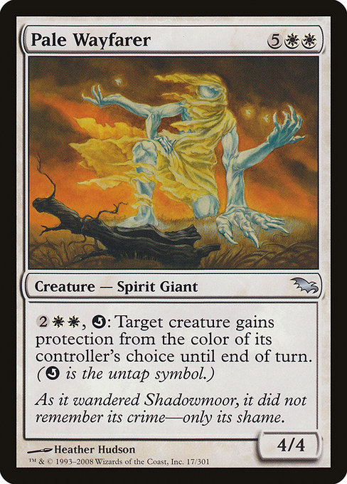 Pale Wayfarer - Shadowmoor